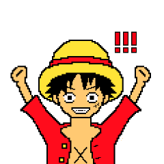 [LINEスタンプ] ONE PIECE DOT STAMP