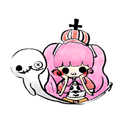 [LINEスタンプ] ONE PIECE ＆ DOG MONSTER STAMP