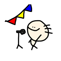 [LINEスタンプ] あきおくん(ウーパールーパー)の日常③