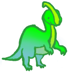 [LINEスタンプ] アトリエMimiの恐竜スタンプの画像（メイン）