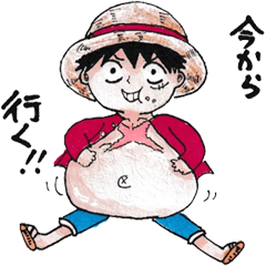 [LINEスタンプ] AYASE ONE PIECE コラボスタンプ