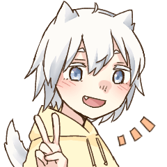 [LINEスタンプ] ゆるふわ白犬ちゃん2