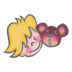 [LINEスタンプ] ニニとミミ