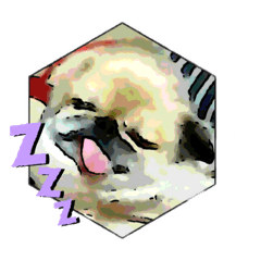 [LINEスタンプ] コスプレしがちなワンコ