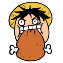 [LINEスタンプ] コロコロ ONE PIECE