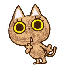 [LINEスタンプ] サビ猫ちゃん その1