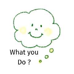[LINEスタンプ] how are you today ！