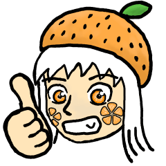 [LINEスタンプ] みかん_mikan