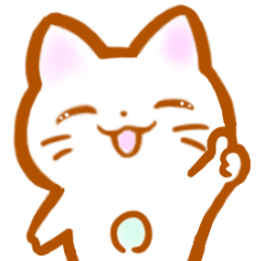 [LINEスタンプ] 神社にいそうな猫のリアクション集