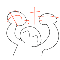[LINEスタンプ] へんなひとのスタンプ(再修正)