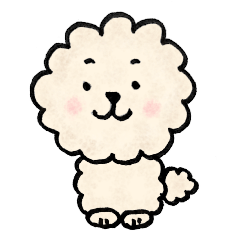 [LINEスタンプ] もふふわくん