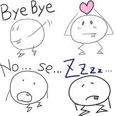 [LINEスタンプ] スペイン語簡単表現イラスト