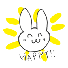 [LINEスタンプ] うさみタン【日常】