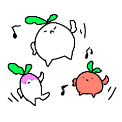 [LINEスタンプ] かぶの仲間たち