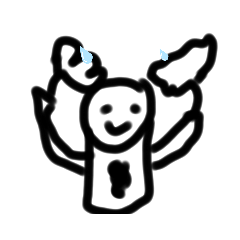 [LINEスタンプ] くくくくす