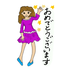 [LINEスタンプ] 女子は本音