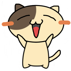 [LINEスタンプ] ぶちねこからのあいさつ -りめいく-