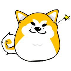 [LINEスタンプ] 達磨犬スタンプ