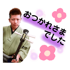 [LINEスタンプ] 津軽三味線 ハレルヤ2