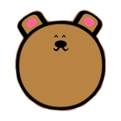 [LINEスタンプ] くまっすけ