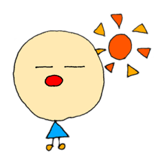 [LINEスタンプ] ぼうにんげんのジェーくん