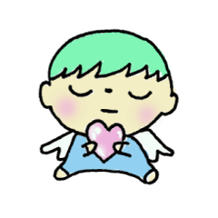 [LINEスタンプ] 堕ちてきた天使 だってん