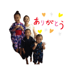 [LINEスタンプ] 池田家ファミリー