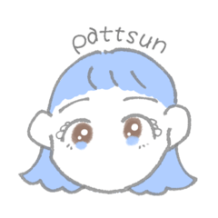 [LINEスタンプ] bluuuue stamps