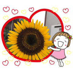 [LINEスタンプ] お花さん綺麗