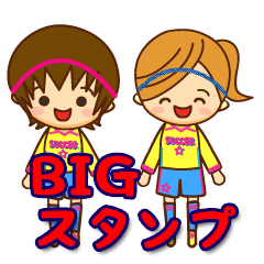 [LINEスタンプ] 女子サッカーチーム