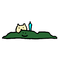 [LINEスタンプ] 江の島太郎と猫と烏帽子くん