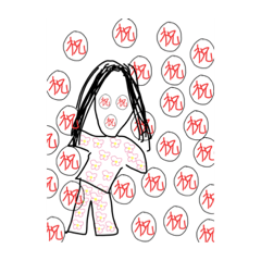 [LINEスタンプ] 日常垢