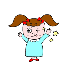 [LINEスタンプ] ハナちゃんの日常♡