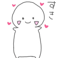[LINEスタンプ] かおなしぽよぽよの日常