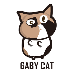 [LINEスタンプ] Gaby ネコの画像（メイン）